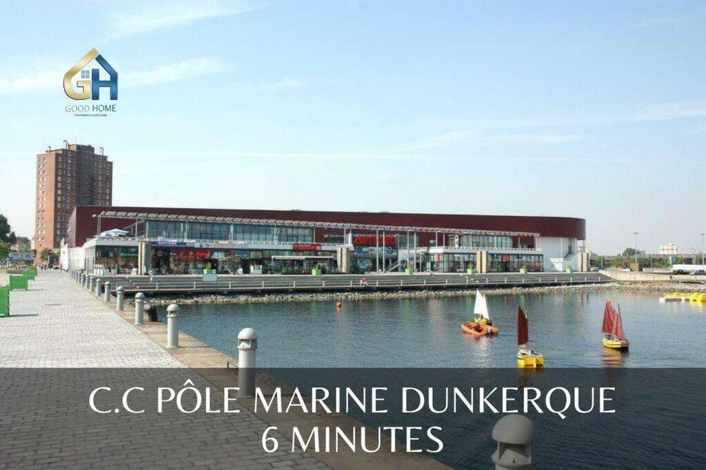 Villa Marine*La Capitainerie Coudekerque-Branche Eksteriør bilde