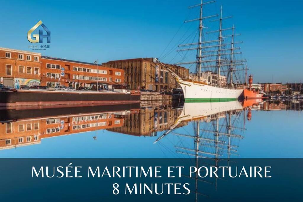 Villa Marine*La Capitainerie Coudekerque-Branche Eksteriør bilde